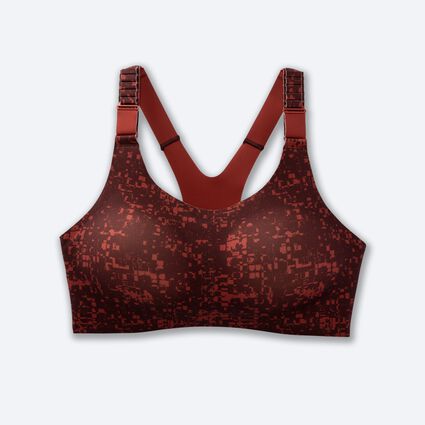 Shop Printed Seamless Sports Bra with Racerback Online