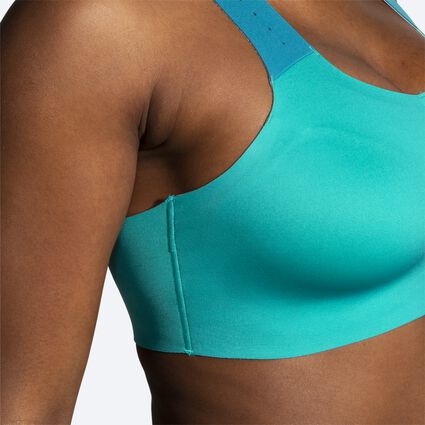 JUST-DRY Copper Brown High Impact Hit Compression Sports Bra for