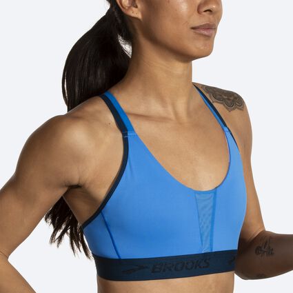 Womens Bonnie's Strappy Sports Bra Compression Large Bust Cleavage Sexy  Running Workout