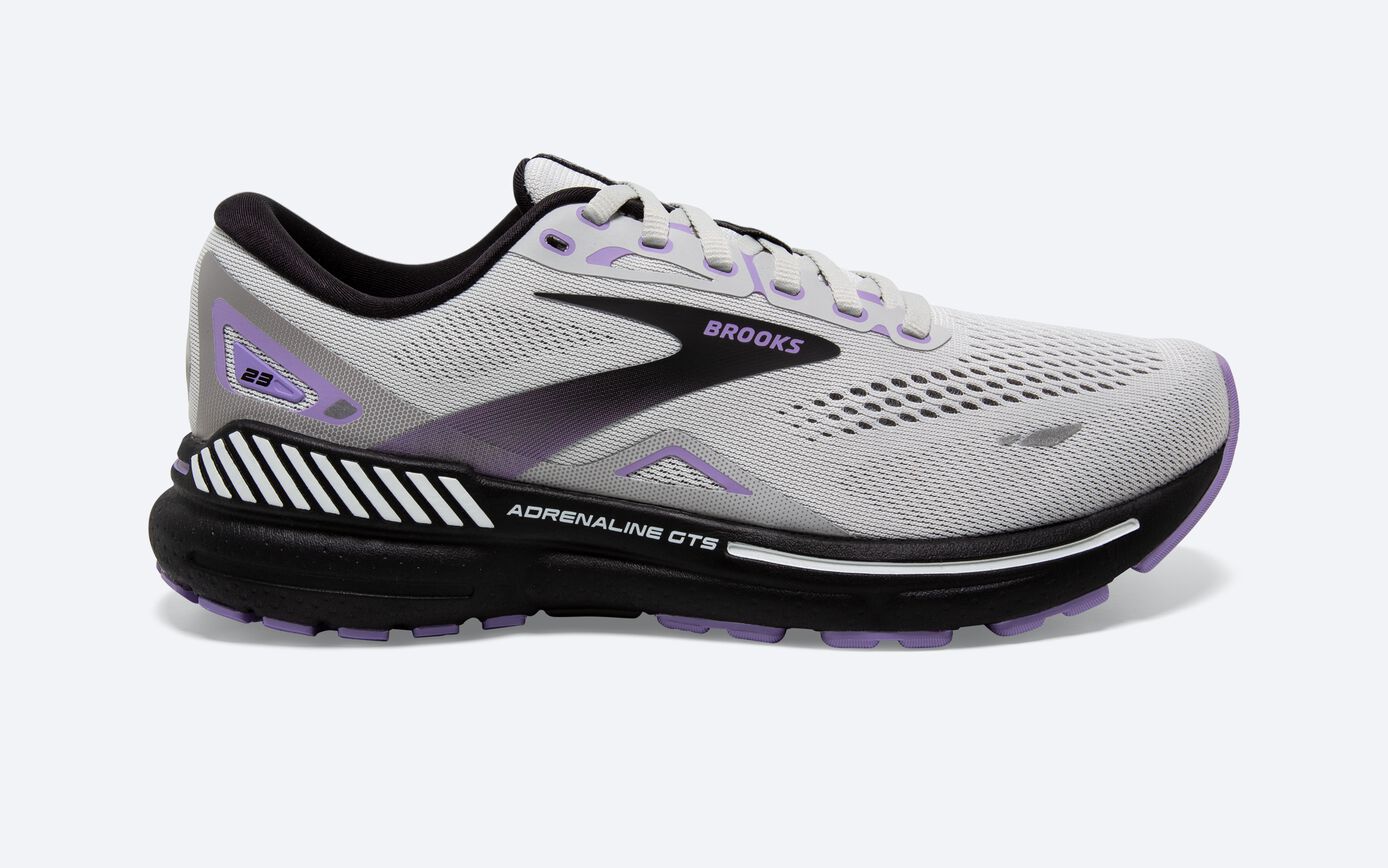 Brooks Adrenaline GTS 22 Black Purple Pink Women's Running Shoes