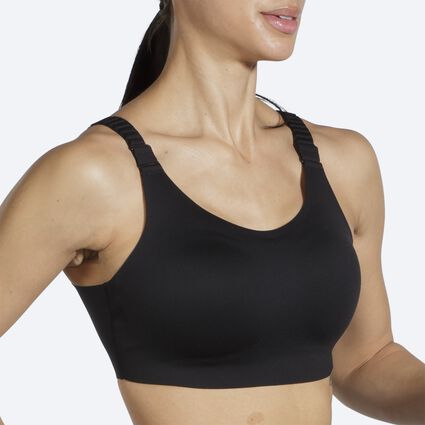 There Was One Scoop-back Sports Bra In Yellow