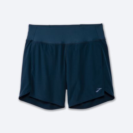 Under Armour, UA Elevated Navy Blue, Woven Graphic Shorts, Mens Medium