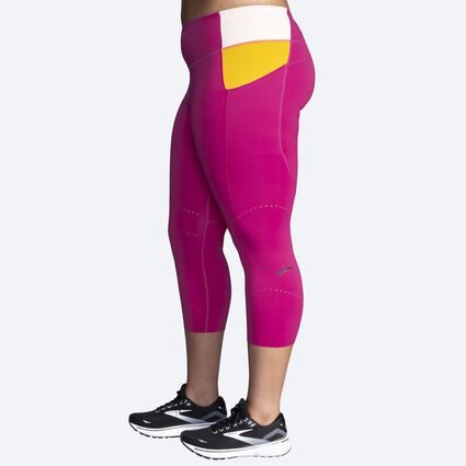 3/4 Length Compression Tights (Pink)