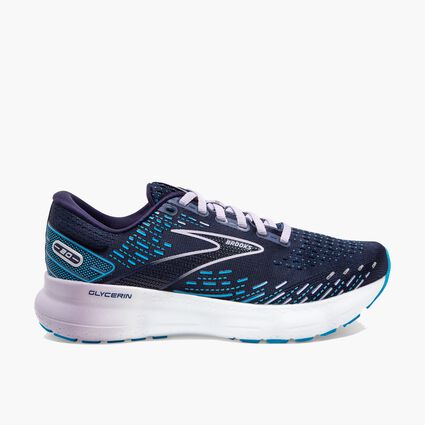 Side (right) view of Brooks Glycerin 20 for women