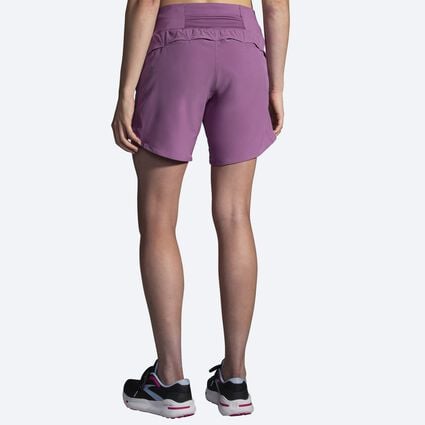 4-inch Stretch Twill Shorts In Mauve