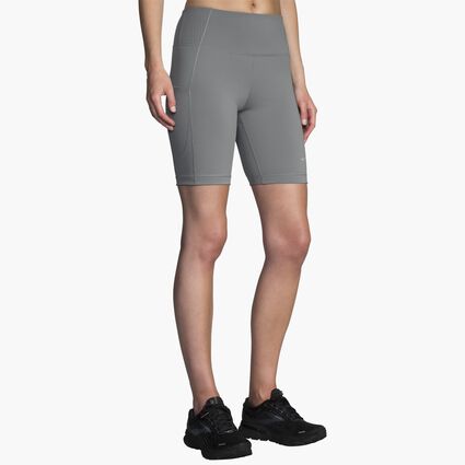 Model (front) view of Brooks Method 8" Short Tight for women
