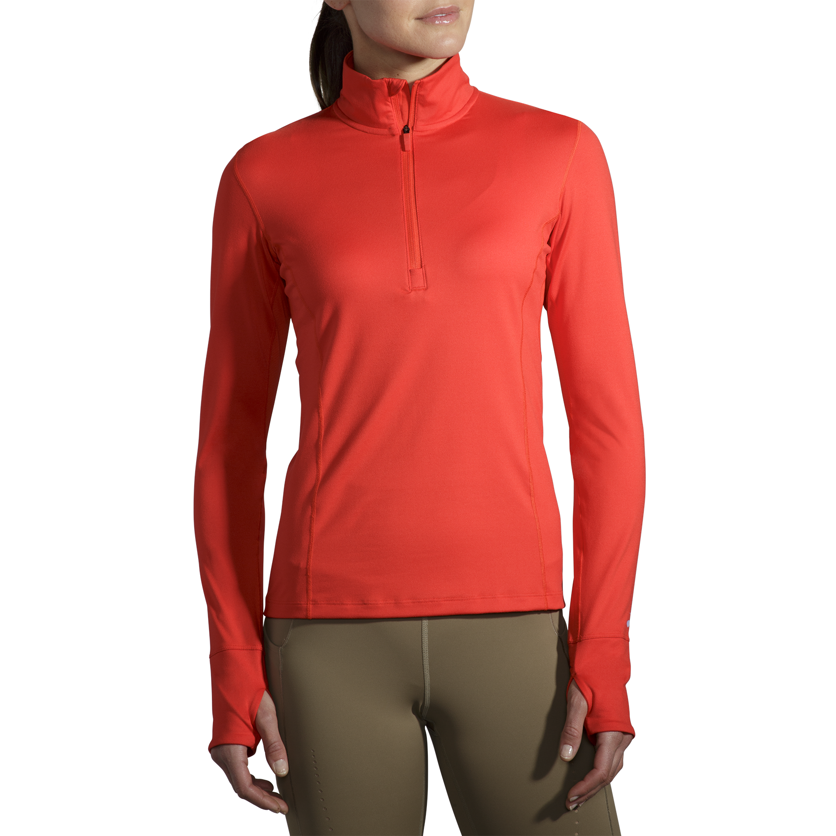 womens half zip running jacket