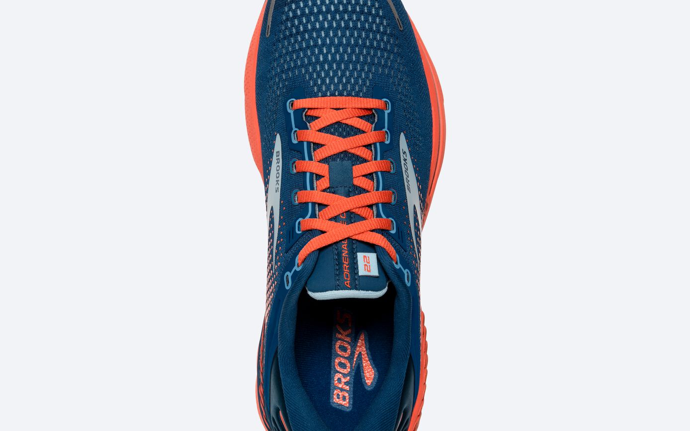 Brooks Adrenaline GTS 22 Running Shoes Men’s Size US 12.5 D Alloy Grey Black