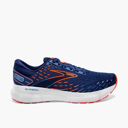 Side (right) view of Brooks Glycerin 20 for men