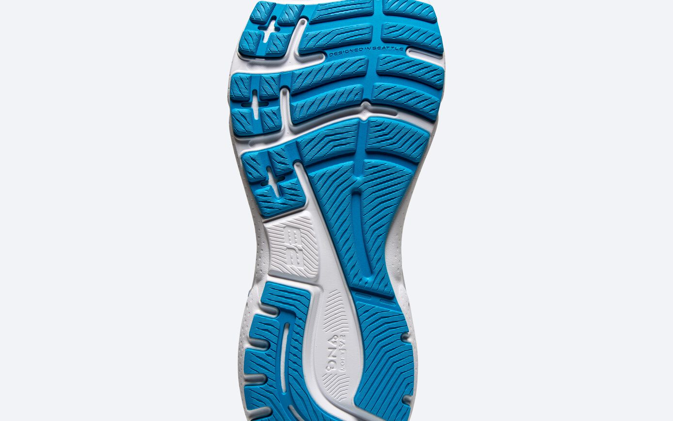 Brooks Adrenaline GTS 23 Men's Size 11.5 Black Hawaiian Blue Green Running  Shoes