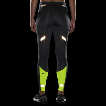 $95 Brooks Women's Black Threshold Running Tights Pants Size L