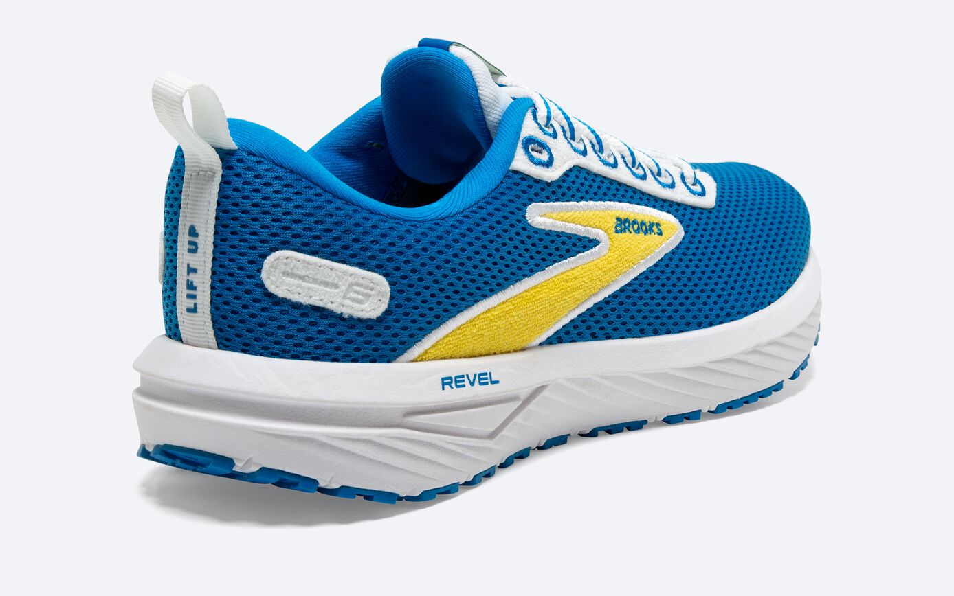 Brooks Revel 6 Running Shoes Blue Yellow