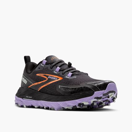 Mudguard and Toe view of Brooks Cascadia 18 for women