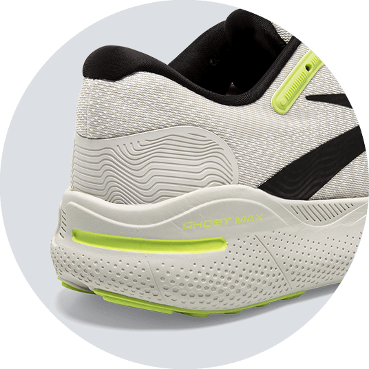 Men's Brooks Ghost Max - Surf the Web/Peacoat/Sulphur - Pacers Running