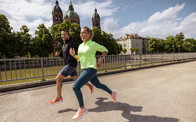 Courir avec les Ghost Max