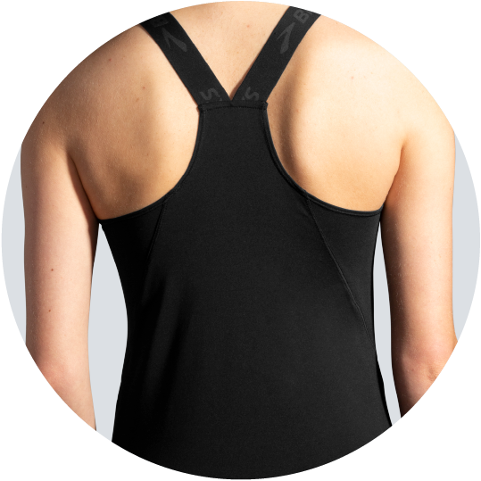 Lauftanktop mit Racerback