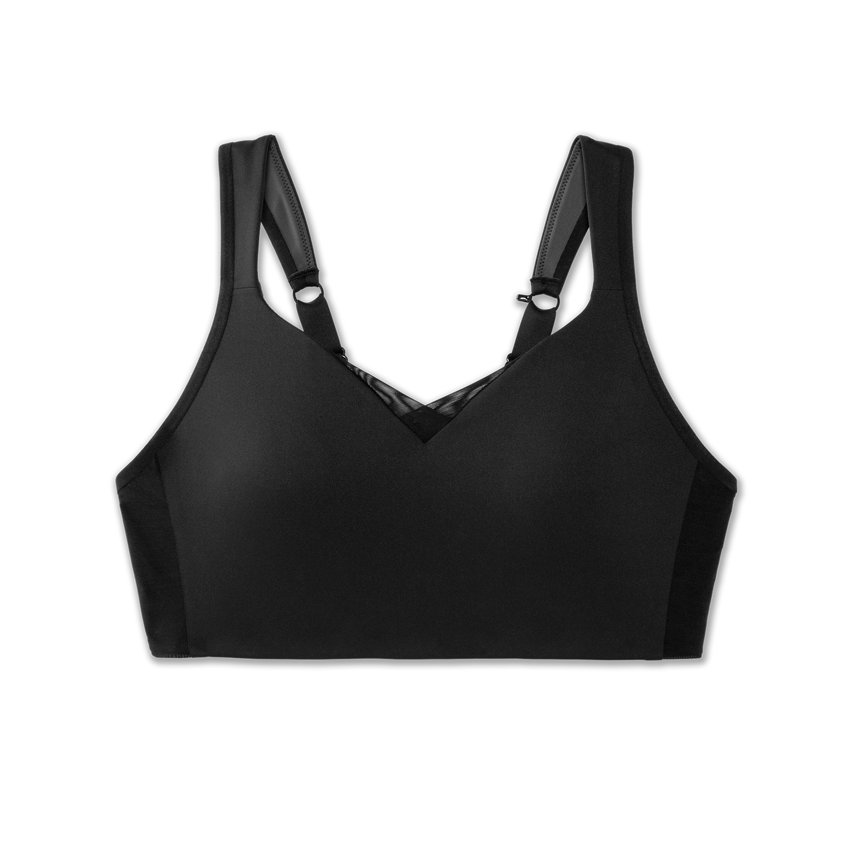 Brooks Women's Fiona Medium-Impact Adjustable Sports Bra (B-DD)  Moving  Comfort Sterling/White 44D : : Clothing & Accessories
