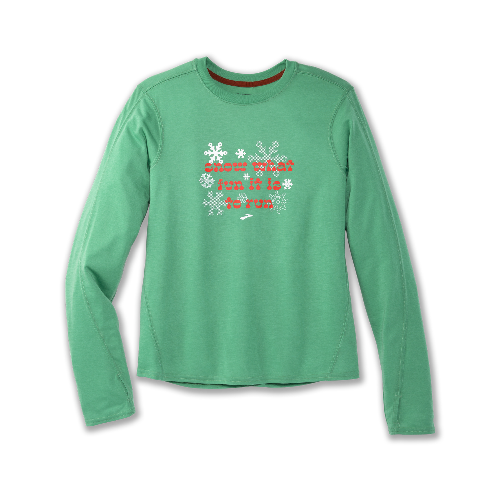 Brooks running holiday shirt on sale