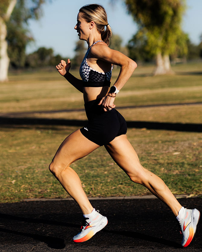 Jess McClain running